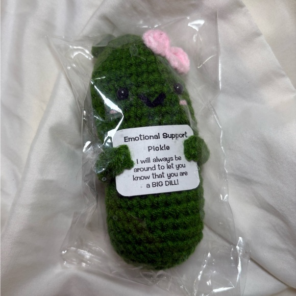 Other - Crochet Emotional Support Pickle